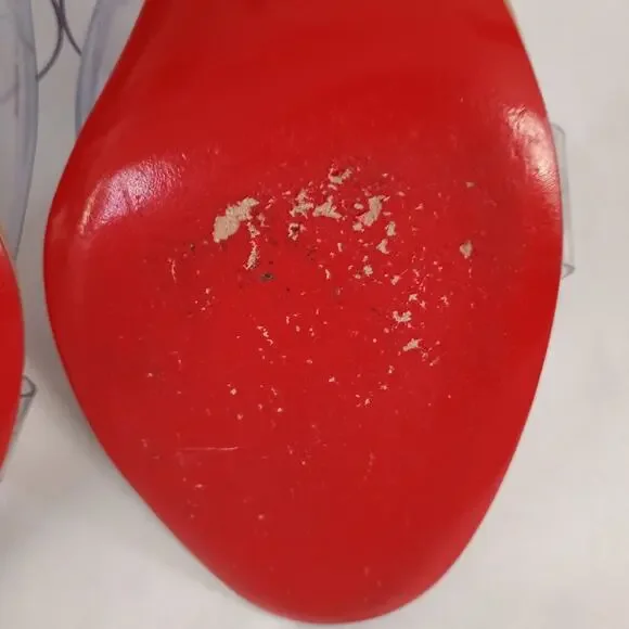 Christian Louboutin Just Nothing Blush Slide Sandals Size 39 (US 9) Pre‑Owned - Picture 15 of 16